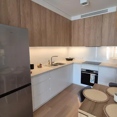 Luxurious Cinnamon Apartment, Self Check-in 24h, Parking, Air-conditioning * ポズナン