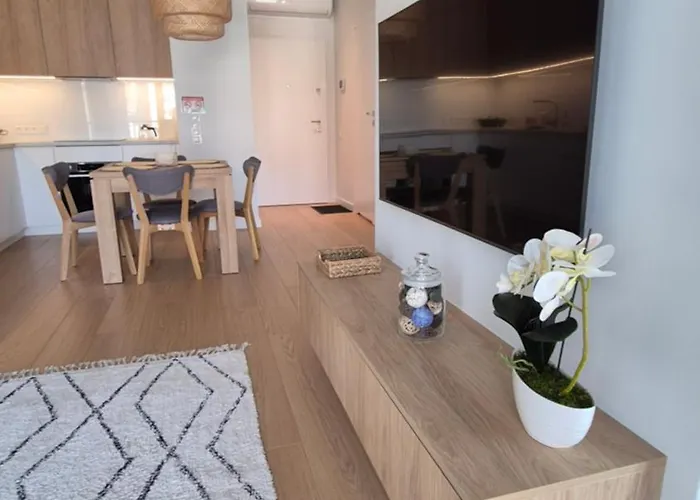 Apartamento Luxurious Cinnamon Apartment, Self Check-in 24h, Free Parking, Air-conditioning Poznań